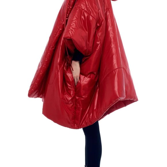ORIGINAL "NORMA KAMALI" MODERN SLEEPING BAG COAT+ORIGINAL STORAGE BAG M/L - Picture 11 of 12